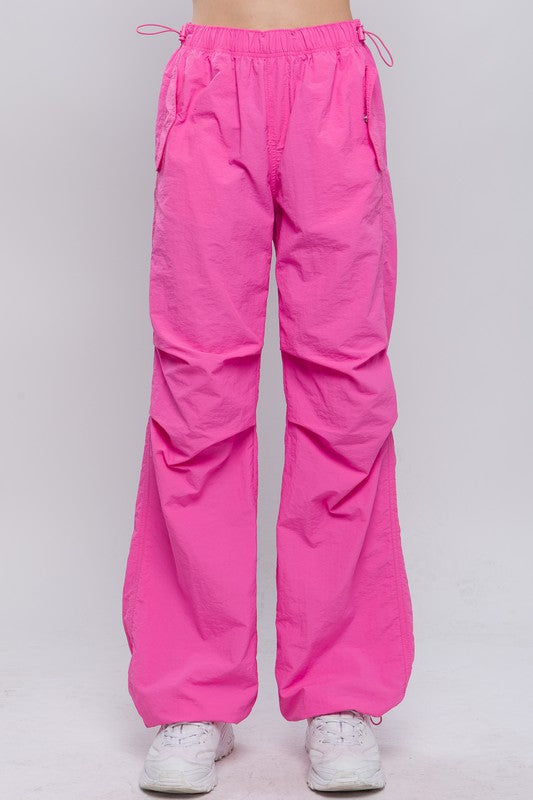 Pink Parachute Pants – Mii
